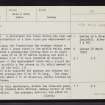 Lewis, Carnan A' Ghrodhair, NB56SW 1, Ordnance Survey index card, page number 1, Recto