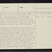 Achiltibuie, NC00NW 2, Ordnance Survey index card, page number 2, Verso