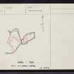 Culkein, An Dunan, NC03SW 1, Ordnance Survey index card, Recto