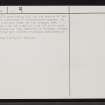 An Car, NC20NW 2, Ordnance Survey index card, page number 2, Verso