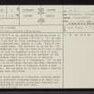 Strath Oykel, NC40SW 6, Ordnance Survey index card, page number 1, Recto
