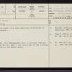 Loch Shin, NC41NE 1, Ordnance Survey index card, page number 1, Recto
