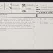 Loch Hope, NC45NE 22, Ordnance Survey index card, page number 1, Recto