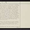 The Ord, NC50NE 13, Ordnance Survey index card, page number 2, Verso