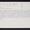 The Ord, NC50NE 13, Ordnance Survey index card, page number 5, Recto