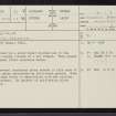 Lairg Muir, NC50NE 31, Ordnance Survey index card, page number 1, Recto