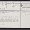 River Shin, NC50SE 60, Ordnance Survey index card, page number 1, Recto