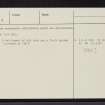 Shinness, NC51SE 9, Ordnance Survey index card, page number 3, Recto