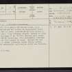 Shinness, NC51SE 15, Ordnance Survey index card, page number 1, Recto