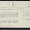 The Airde, NC51SW 1, Ordnance Survey index card, page number 1, Recto