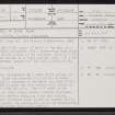Meall A' Gob Mor, NC53NE 6, Ordnance Survey index card, page number 1, Recto