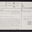 Strath Fleet, NC60NW 1, Ordnance Survey index card, page number 1, Recto