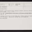 Meall Meadhonach, NC61SW 5, Ordnance Survey index card, Recto