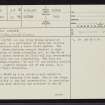 Strath Naver, NC63NE 24, Ordnance Survey index card, page number 1, Recto