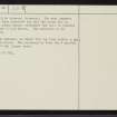 Strath Naver, NC63NE 24, Ordnance Survey index card, page number 2, Verso