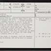 Langdale, NC64SE 23, Ordnance Survey index card, page number 1, Recto
