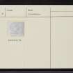 Tannachy, NC70NE 8, Ordnance Survey index card, Recto