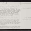 Grudie, NC70NW 1, Ordnance Survey index card, page number 2, Verso