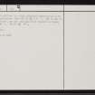 Skail, NC74NW 20, Ordnance Survey index card, page number 2, Verso