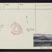 Dalmor, NC75NW 14, Ordnance Survey index card, Recto