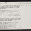 Armadale Burn, NC76SE 1, Ordnance Survey index card, page number 4, Verso