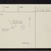 Fiscary, NC76SW 7, Ordnance Survey index card, Recto