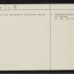 Baile Mhargaite, NC76SW 12, Ordnance Survey index card, page number 2, Verso