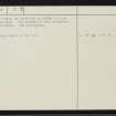 Carrol, NC80NW 3, Ordnance Survey index card, page number 2, Verso