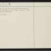 Loch Mhuilinn, NC81SW 32, Ordnance Survey index card, page number 2, Verso