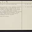 Learable, NC82SE 3, Ordnance Survey index card, page number 2, Verso