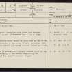 Learable, NC82SE 8, Ordnance Survey index card, page number 1, Recto