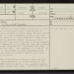 Learable Hill, NC82SE 16, Ordnance Survey index card, page number 1, Recto