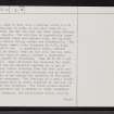 Dail A' Bhaite, NC86SW 2, Ordnance Survey index card, page number 3, Recto