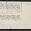 Torrish, NC91NE 23, Ordnance Survey index card, page number 2, Verso