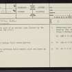 Suisgill Burn, NC92NW 1, Ordnance Survey index card, page number 1, Recto