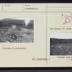 Allt Bad Ra'Fin, NC92NW 3, Ordnance Survey index card, Recto