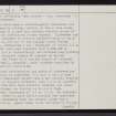 Berriedale Water, ND02NE 2, Ordnance Survey index card, page number 6, Verso