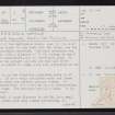 Berriedale Water, ND02NE 4, Ordnance Survey index card, page number 1, Recto