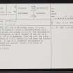 The Forkin, ND02NE 7, Ordnance Survey index card, page number 1, Recto