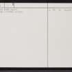 Backlass, ND04SE 2, Ordnance Survey index card, page number 2, Verso