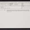 Dorrery, ND05NE 64, Ordnance Survey index card, Recto