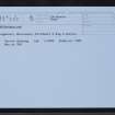 Achsteenclate, ND05SW 7, Ordnance Survey index card, Recto