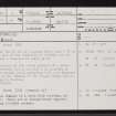 Framside, ND06SE 5, Ordnance Survey index card, page number 1, Recto