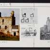 Brims Castle, ND07SW 3, Ordnance Survey index card, Recto