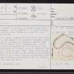 Rinsary, ND12SW 5, Ordnance Survey index card, page number 1, Recto