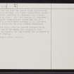 Cor Tulloch, ND13NE 1, Ordnance Survey index card, page number 3, Recto