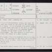 Smerral, ND13SE 4, Ordnance Survey index card, page number 1, Recto