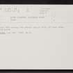 Gillivoan, ND13SE 59, Ordnance Survey index card, Recto