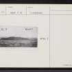 Achies East, ND15NW 13, Ordnance Survey index card, Recto