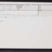 Thurso, ND16NW 67, Ordnance Survey index card, Recto